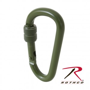 КАРАБИН алюминевый 80MM LOCKING OLIVE DRAB код ROTHCO 247